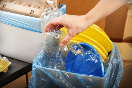 Advanced waste clearance equipment in action